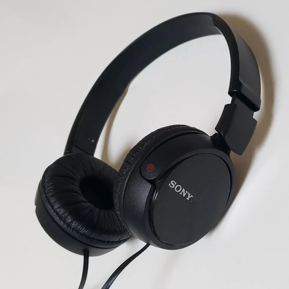 Sony Over the Ear Headphones with Cushion Swivel Ears